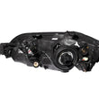 Load image into Gallery viewer, ANZO 2002-2003 Mitsubishi Lancer Crystal Headlights Black - Side View