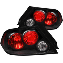 Load image into Gallery viewer, ANZO 2002-2003 Mitsubishi Lancer Taillights Black - Main Product View