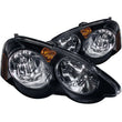 Load image into Gallery viewer, ANZO 2002-2004 Acura Rsx Crystal Headlights Black - Side View
