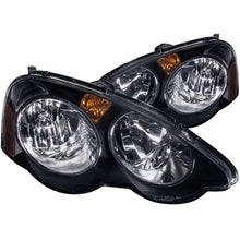 Load image into Gallery viewer, ANZO 2002-2004 Acura Rsx Crystal Headlights Black - Side View