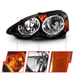 Load image into Gallery viewer, ANZO 2002-2004 Acura Rsx Crystal Headlights Black - Back View