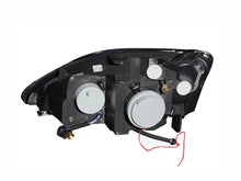 Load image into Gallery viewer, ANZO 2002-2004 Honda Civic Projector Headlights w/ Halo Black - Detail View