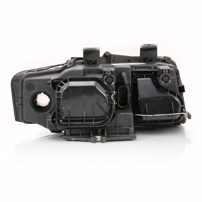ANZO 2002-2005 Audi A4 Projector Headlight Black G2 (Halogen Type) - Side View