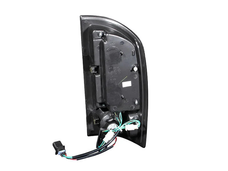 ANZO 2002-2005 Dodge Ram 1500 LED Taillights Black - Side View