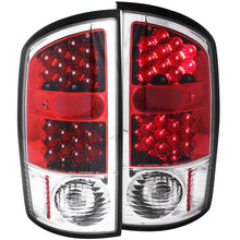 Load image into Gallery viewer, ANZO 2002-2005 Dodge Ram 1500 LED Taillights Red/Clear - Main Product View