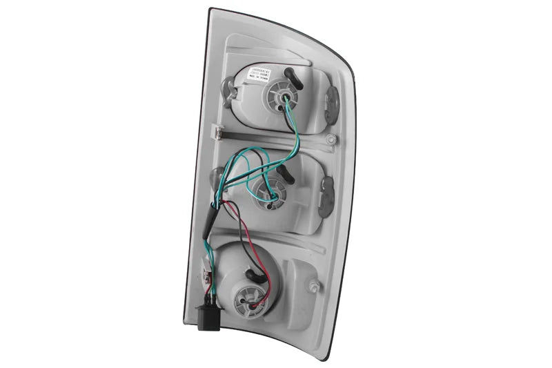 ANZO 2002-2005 Dodge Ram 1500 Taillights Black - Side View