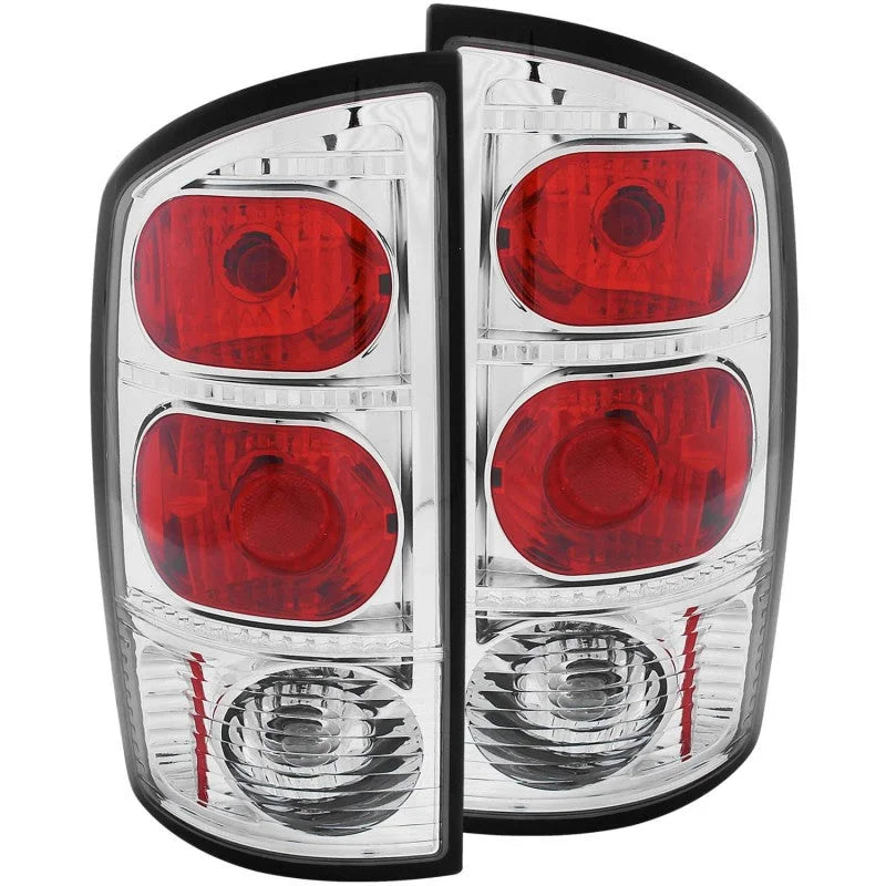 ANZO 2002-2005 Dodge Ram 1500 Taillights Chrome - Main Product View