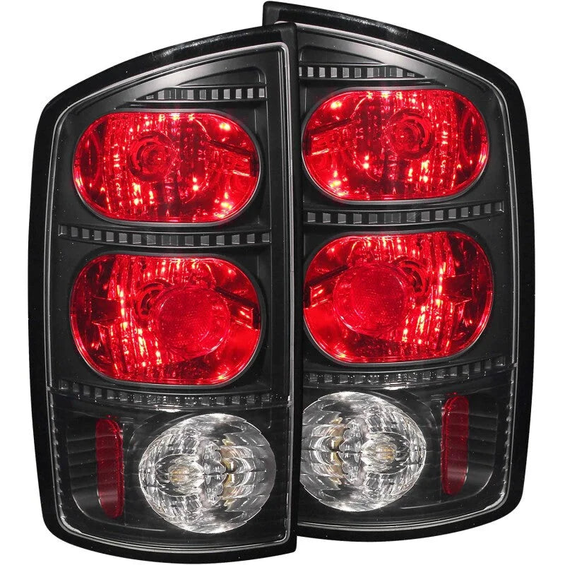 ANZO 2002-2005 Dodge Ram 1500 Taillights Dark Smoke - Main Product View