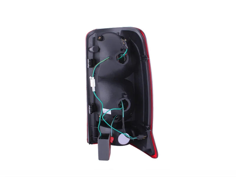 ANZO 2002-2006 Cadillac Escalade LED Taillights Red/Clear - Side View