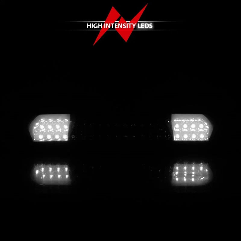 ANZO 2002-2008 Dodge Ram 1500 LED 3rd Brake Light Smoke B - Series - Back View