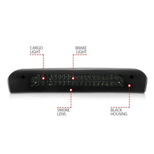 Load image into Gallery viewer, ANZO 2002-2008 Dodge Ram 1500 LED 3rd Brake Light Smoke B - Series - Installation View