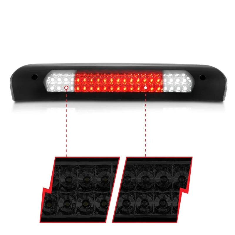 ANZO 2002-2008 Dodge Ram 1500 LED 3rd Brake Light Smoke B - Series - Additional View 6