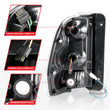 Load image into Gallery viewer, ANZO 2002-2009 Chevrolet Trailblazer LED Tail Lights w/ Light Bar Black Housing Smoke Lens - Installation View