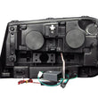 Load image into Gallery viewer, ANZO 2002-2009 Chevrolet Trailblazer Projector Headlights w/ Halo Black - Installation View