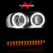 Load image into Gallery viewer, ANZO 2002-2009 Chevrolet Trailblazer Projector Headlights w/ Halo Black - Additional View 9