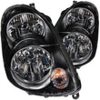 Load image into Gallery viewer, ANZO 2003-2004 Infiniti G35 Crystal Headlights Black - Main Product View