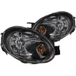 Load image into Gallery viewer, ANZO 2003-2005 Dodge Neon Crystal Headlights Black - Main Product View