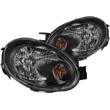 Load image into Gallery viewer, ANZO 2003-2005 Dodge Neon Crystal Headlights Black - Main Product View