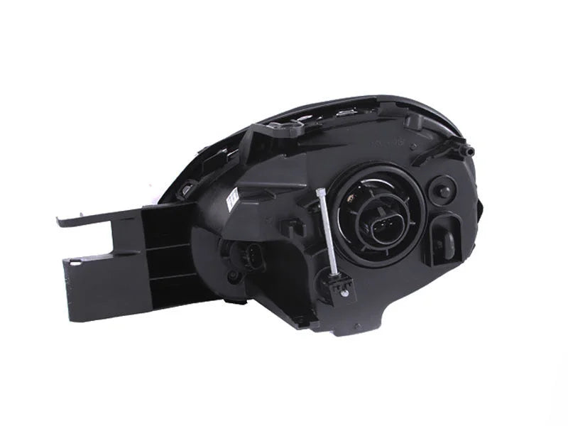 ANZO 2003-2005 Dodge Neon Crystal Headlights Black - Side View