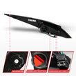 Load image into Gallery viewer, ANZO 2003-2005 Nissan 350Z LED Taillights Black - Additional View 9