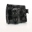 Load image into Gallery viewer, ANZO 2003-2006 Cadillac Escalade Crystal Headlight Black Amber - Main Product View