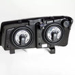 Load image into Gallery viewer, ANZO 2003-2006 Chevrolet Silverado 1500 Crystal Headlights Chrome - Side View