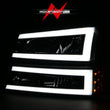 Load image into Gallery viewer, ANZO 2003-2006 Chevrolet Silverado 1500 Crystal Headlights w/ Light Bar Black Housing - Additional View 5