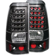 Load image into Gallery viewer, ANZO 2003-2006 Chevrolet Silverado 1500 LED Taillights Black - Main Product View