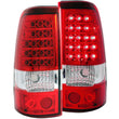 Load image into Gallery viewer, ANZO 2003-2006 Chevrolet Silverado 1500 LED Taillights Red/Clear - Main Product View