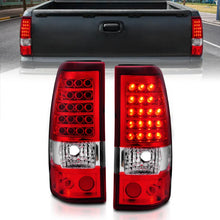 Load image into Gallery viewer, ANZO 2003-2006 Chevrolet Silverado 1500 LED Taillights Red/Clear - Additional View 7