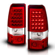 Load image into Gallery viewer, ANZO 2003-2006 Chevrolet Silverado 1500 LED Taillights Red/Clear - Additional View 10