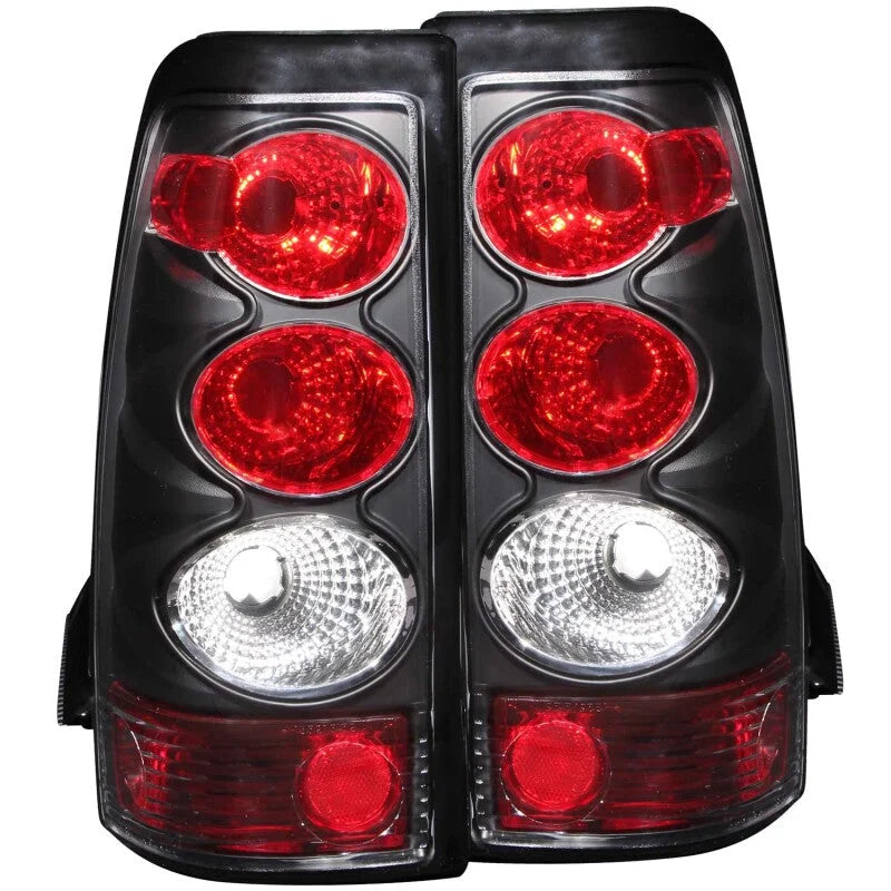 ANZO 2003-2006 Chevrolet Silverado 1500 Taillights Black - Main Product View