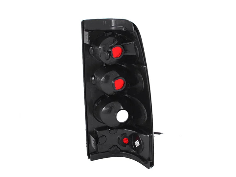 ANZO 2003-2006 Chevrolet Silverado 1500 Taillights Black - Side View