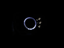 Load image into Gallery viewer, ANZO 2003-2006 Honda Element Projector Headlights w/ Halo Black - Side View