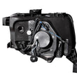 Load image into Gallery viewer, ANZO 2003-2006 Honda Element Projector Headlights w/ Halo Black - Detail View