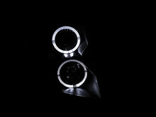 Load image into Gallery viewer, ANZO 2003-2007 Cadillac Cts Projector Headlights w/ Halo Black - Side View