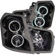 Load image into Gallery viewer, ANZO 2003-2007 Cadillac Cts Projector Headlights w/ Halo Black (CCFL) - Main Product View
