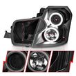 Load image into Gallery viewer, ANZO 2003-2007 Cadillac Cts Projector Headlights w/ Halo Black (CCFL) - Additional View 9