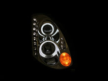 Load image into Gallery viewer, ANZO 2003-2007 Infiniti G35 Projector Headlights w/ Halo Chrome (CCFL) (HID Compatible) - Side View