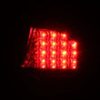 Load image into Gallery viewer, ANZO 2004-2005 Honda Civic LED Taillights Black - Side View
