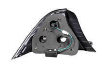Load image into Gallery viewer, ANZO 2004-2005 Honda Civic LED Taillights Black - Detail View