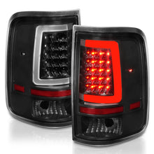 Load image into Gallery viewer, ANZO 2004-2006 Ford F-150 LED Tail Lights w/ Light Bar Black Housing Clear Lens - Additional View 5