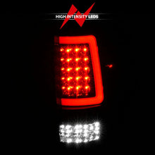 Load image into Gallery viewer, ANZO 2004-2006 Ford F-150 LED Tail Lights w/ Light Bar Black Housing Clear Lens - Additional View 6