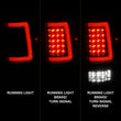 Load image into Gallery viewer, ANZO 2004-2006 Ford F-150 LED Tail Lights w/ Light Bar Black Housing Clear Lens - Additional View 7