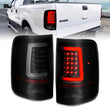 Load image into Gallery viewer, ANZO 2004-2006 Ford F-150 LED Tail Lights w/ Light Bar Black Housing Smoke Lens - Main Product View