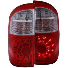 Load image into Gallery viewer, ANZO 2004-2006 Toyota Tundra LED Taillights Red/Clear - Main Product View