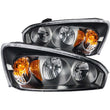Load image into Gallery viewer, ANZO 2004-2007 Chevrolet Malibu Crystal Headlights Black - Main Product View