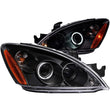Load image into Gallery viewer, ANZO 2004-2007 Mitsubishi Lancer Projector Headlights w/ Halo Black (CCFL) - Main Product View
