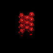 Load image into Gallery viewer, ANZO 2004-2008 Ford F-150 LED Taillights Black - Side View