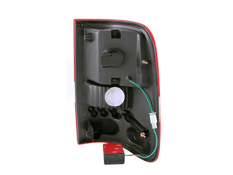 ANZO 2004-2008 Ford F-150 LED Taillights Red/Clear - Detail View